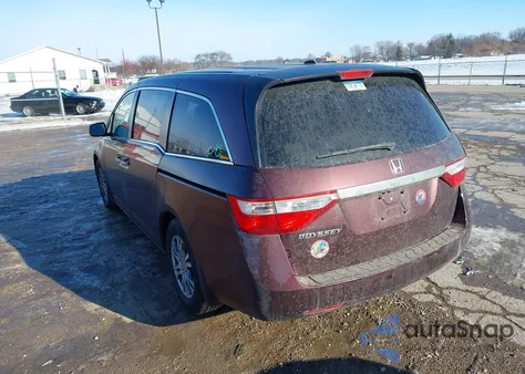 2012 Honda Odyssey Ex-L from USA, damaged, VIN 5FNRL5H68CB031619